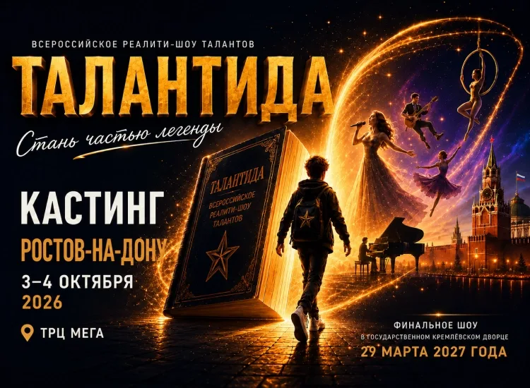 Превью фото: Фестиваль-кастинг «Талантида» Ростов-на-Дону Фестиваль-кастинг «Талантида» Ростов-на-Дону
